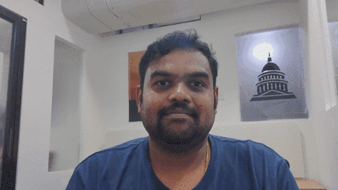 Animated image out of testimonial from Radhakrishnan KG