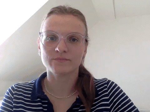 Animated image out of testimonial from Sarah Nagel