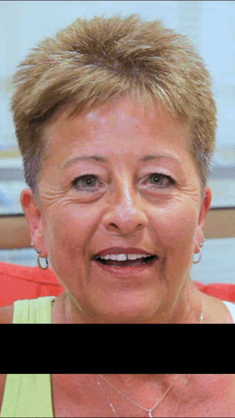 Animated image out of testimonial from Debbie Skelding