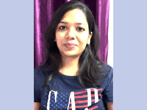 Animated image out of testimonial from Shiksha Sharma
