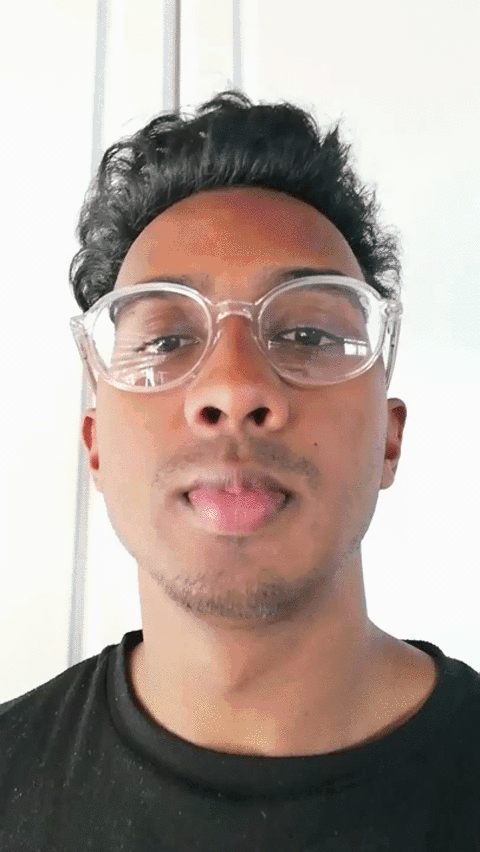 Animated image out of testimonial from Caleb Abraham
