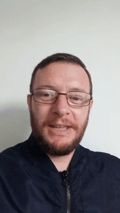 Animated image out of testimonial from Alan Montgomery