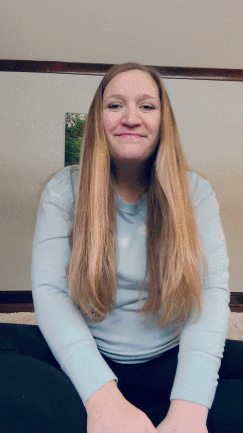 Animated image out of testimonial from Mary Hornung