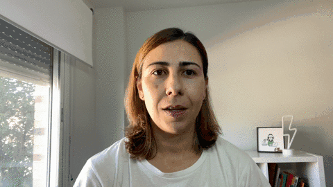 Animated image out of testimonial from Chus Naharro