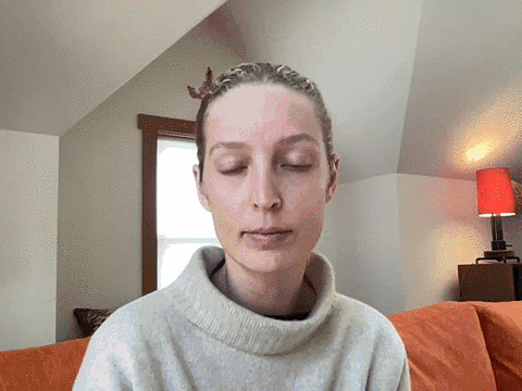 Animated image out of testimonial from Katie Kuechler