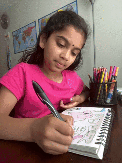 Animated image out of testimonial from Neha Vipin