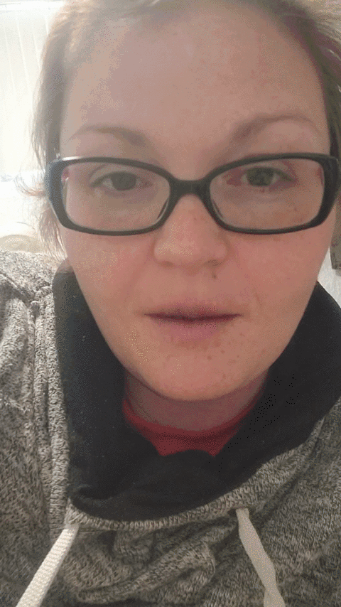 Animated image out of testimonial from Rebecca Gray