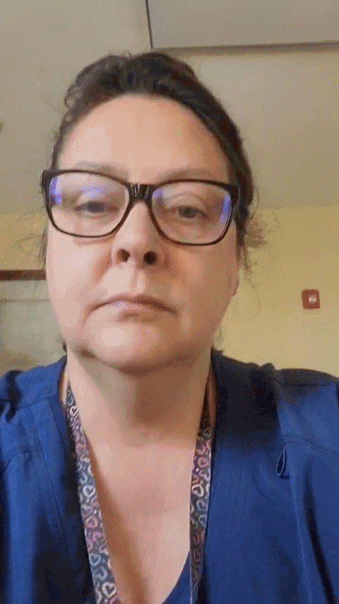Animated image out of testimonial from Terri Friend